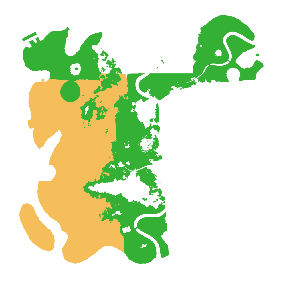 Biome Rust Map: Procedural Map, Size: 3850, Seed: 1522890359