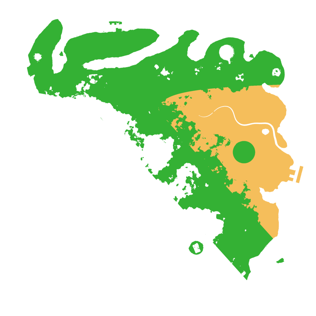 Biome Rust Map: Procedural Map, Size: 3750, Seed: 1719608574