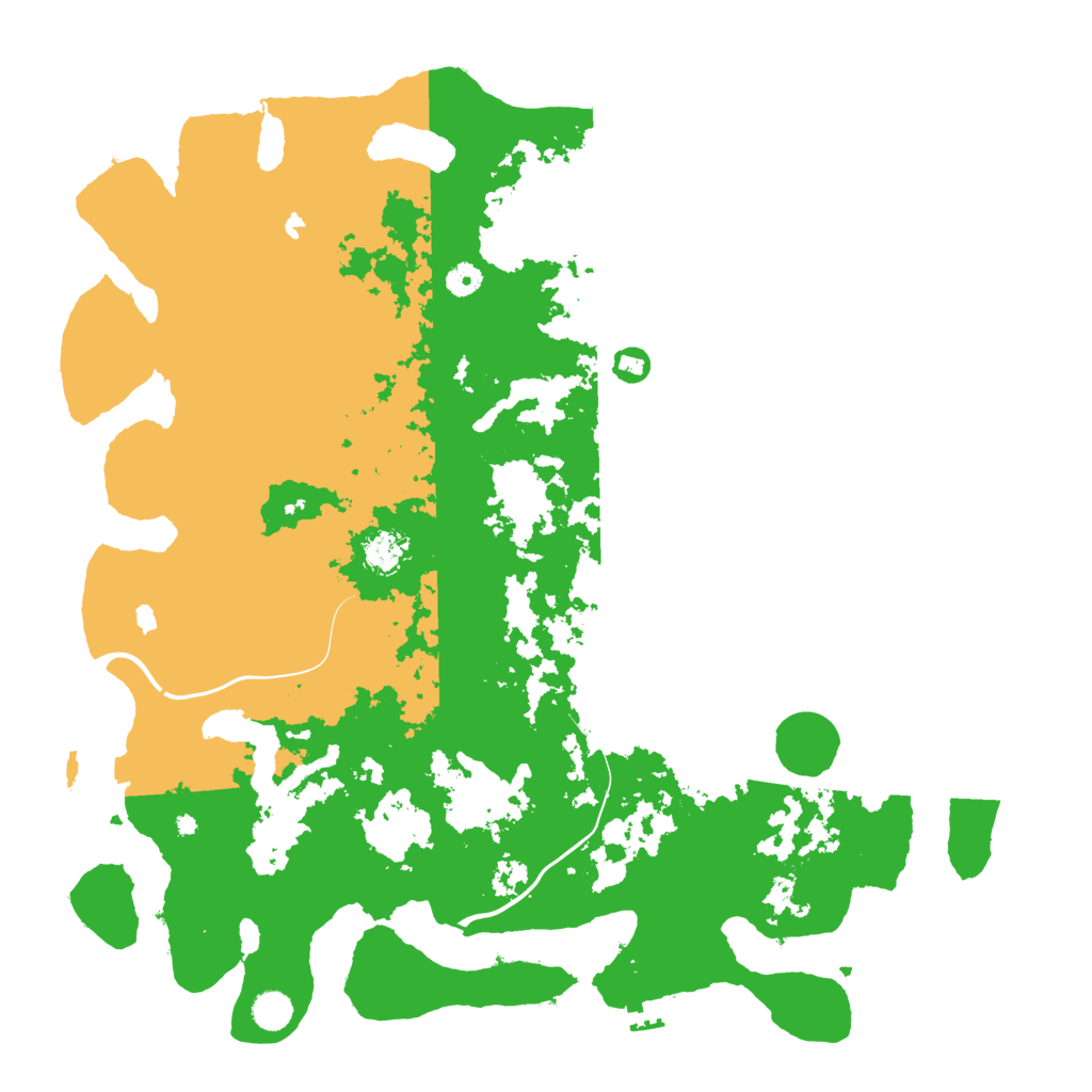 Biome Rust Map: Procedural Map, Size: 4800, Seed: 290450157