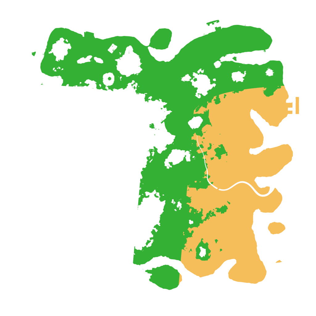 Biome Rust Map: Procedural Map, Size: 3750, Seed: 118236330