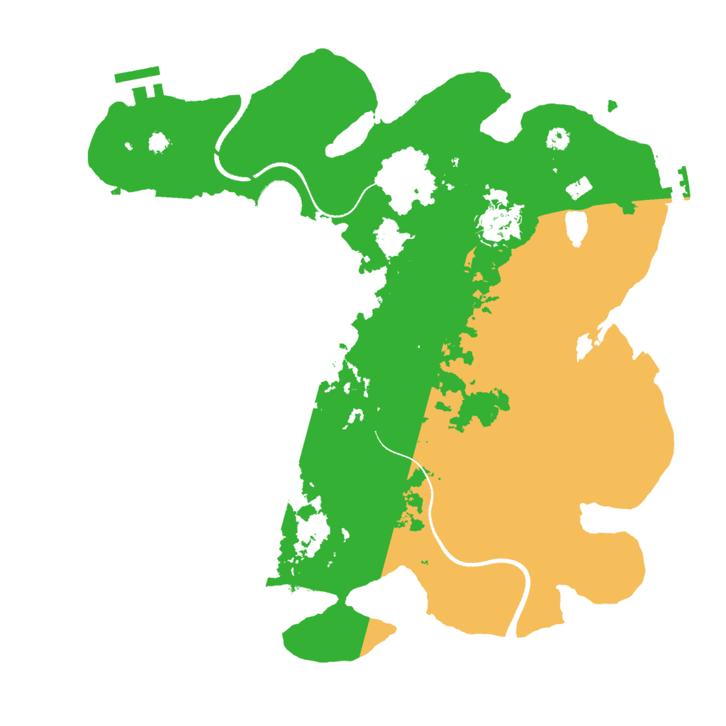 Biome Rust Map: Procedural Map, Size: 3250, Seed: 1864782183