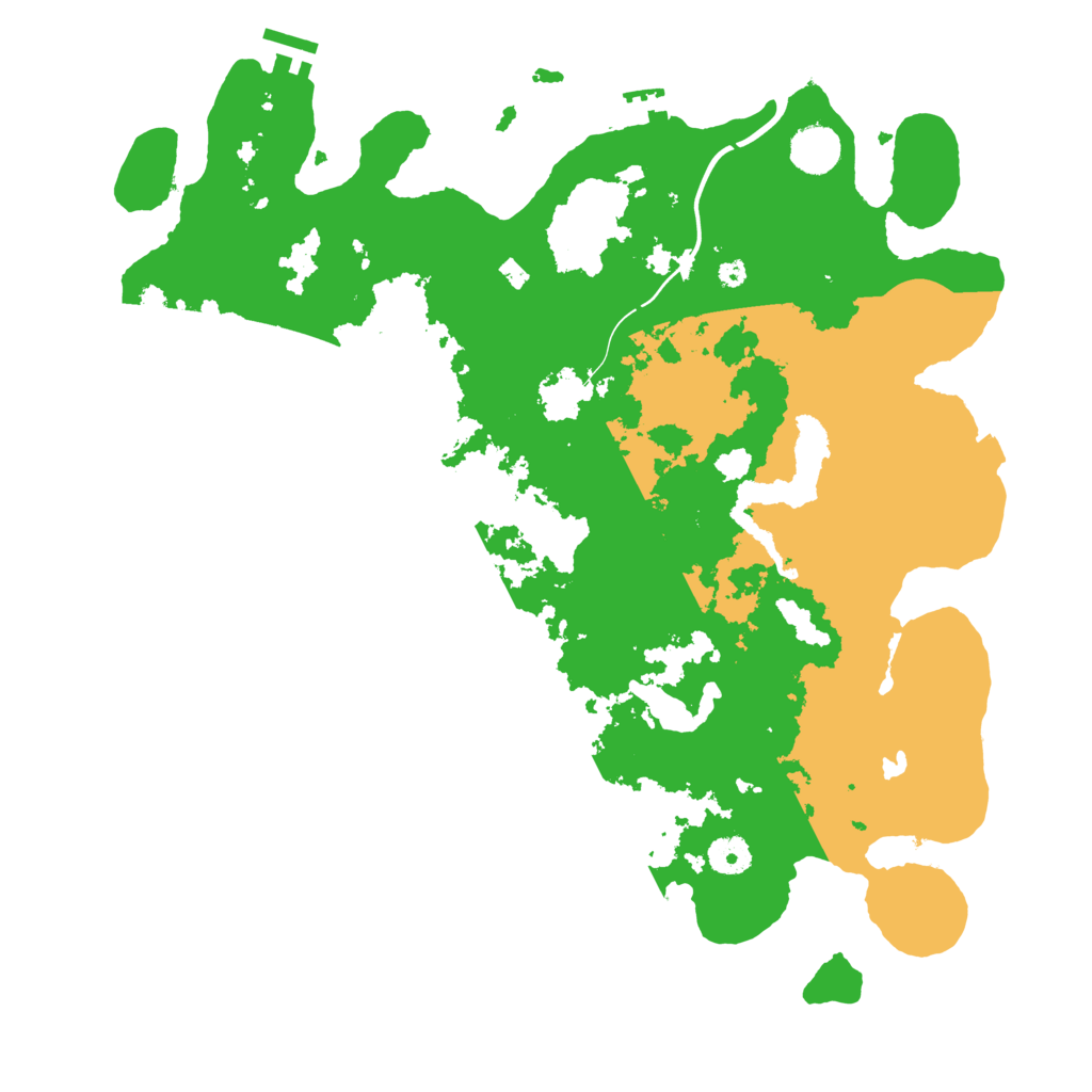 Biome Rust Map: Procedural Map, Size: 4000, Seed: 1221350937