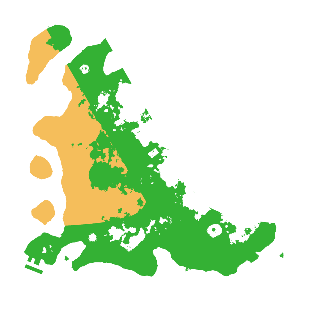 Biome Rust Map: Procedural Map, Size: 3400, Seed: 123