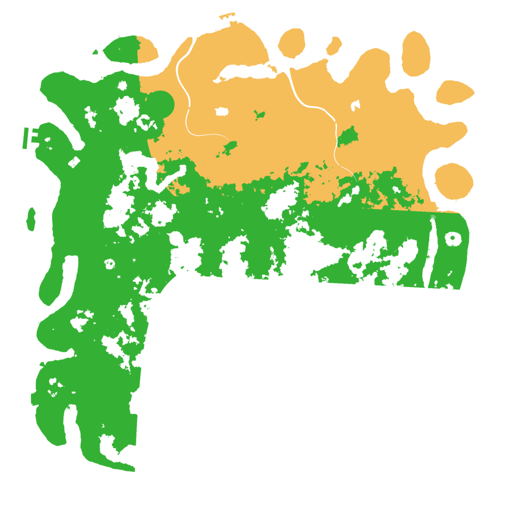 Biome Rust Map: Procedural Map, Size: 4800, Seed: 1531773552