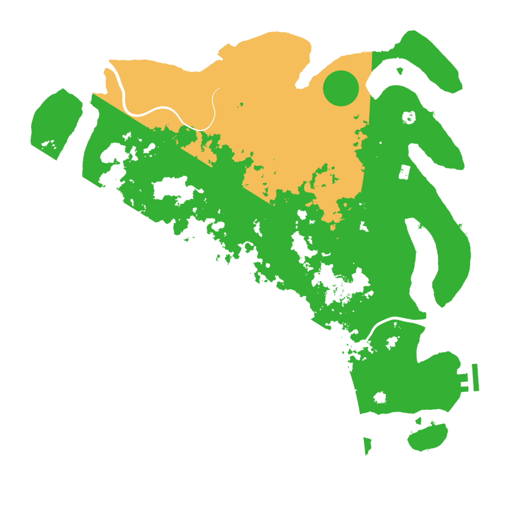 Biome Rust Map: Procedural Map, Size: 3750, Seed: 230408377