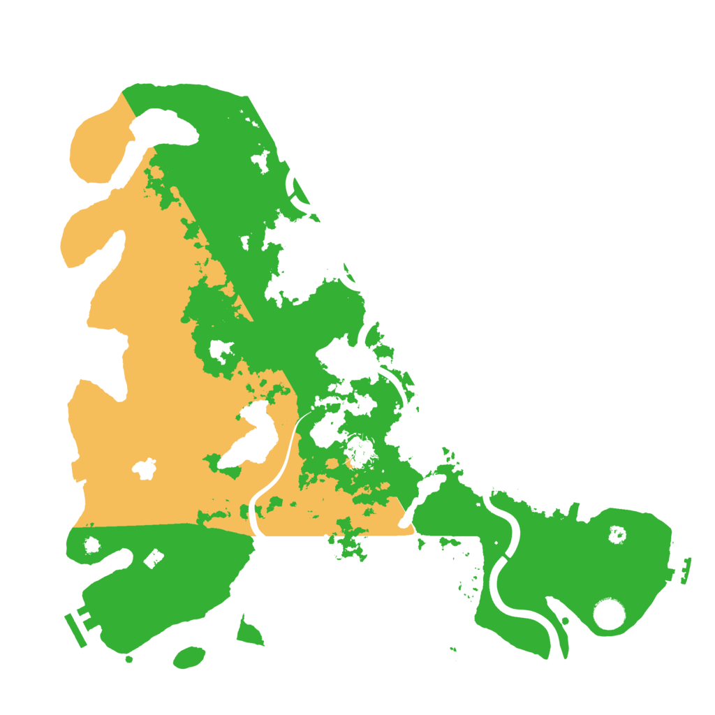 Biome Rust Map: Procedural Map, Size: 4000, Seed: 733294598