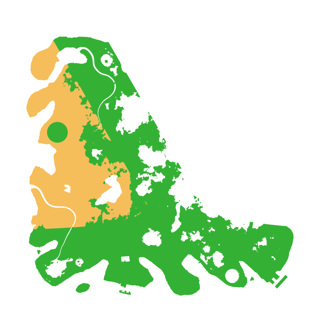 Biome Rust Map: Procedural Map, Size: 4000, Seed: 733294598