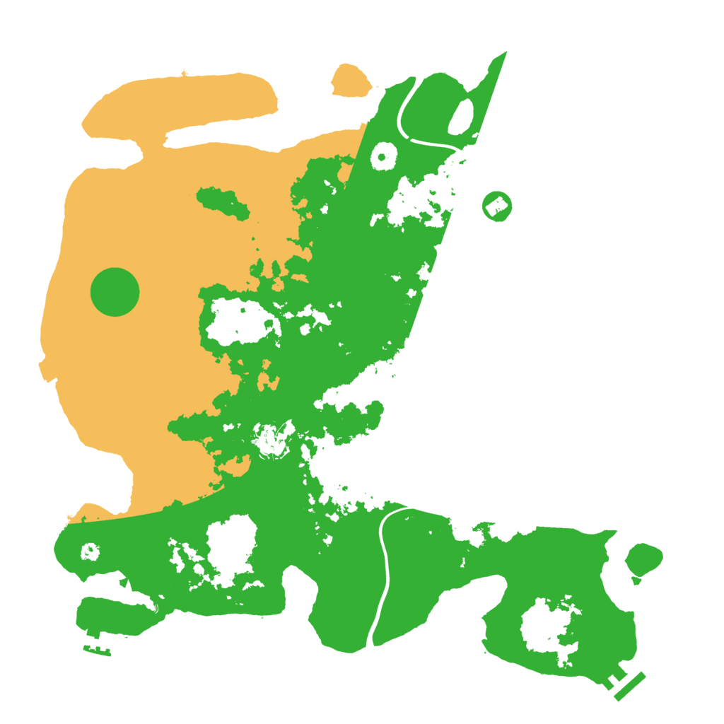 Biome Rust Map: Procedural Map, Size: 3900, Seed: 2548754