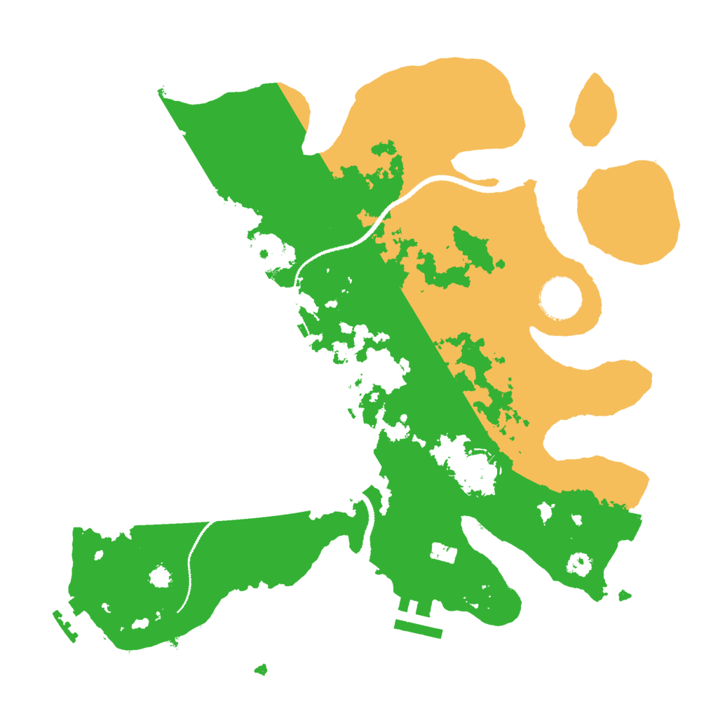 Biome Rust Map: Procedural Map, Size: 3000, Seed: 1525796727