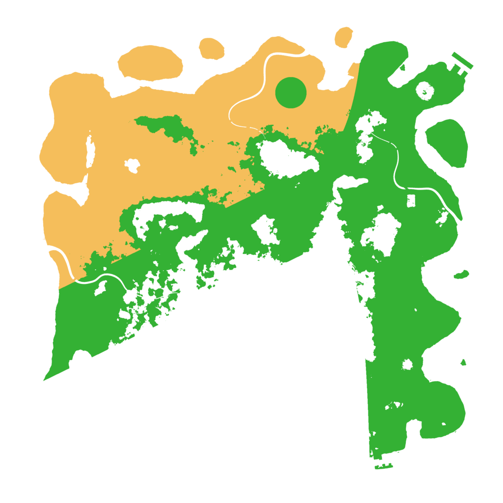 Biome Rust Map: Procedural Map, Size: 4250, Seed: 860325858