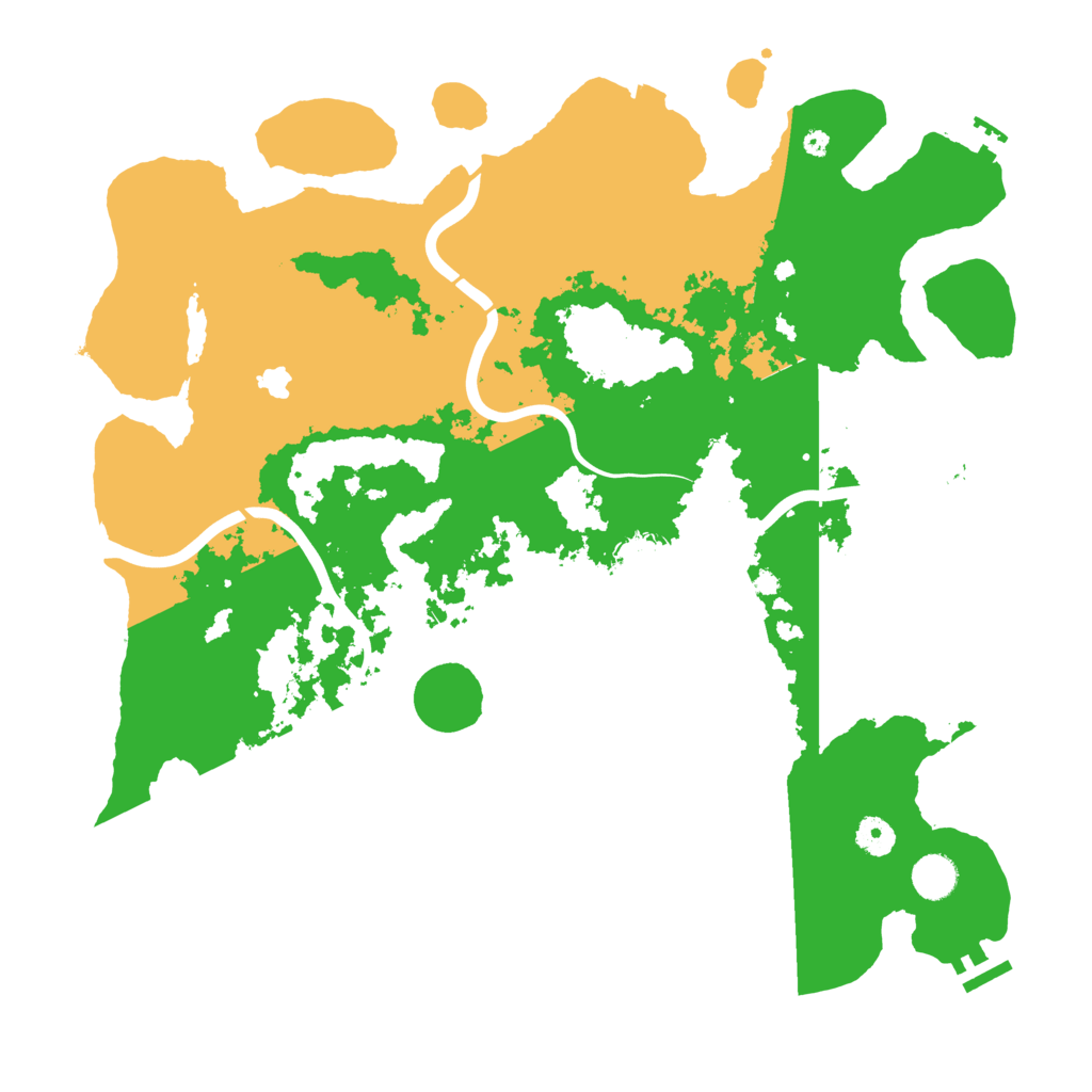 Biome Rust Map: Procedural Map, Size: 4250, Seed: 860325858