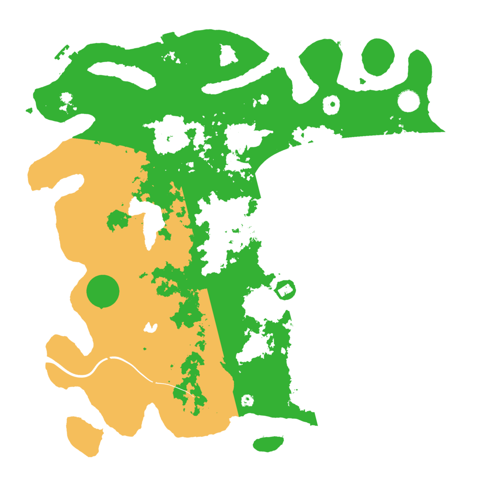 Biome Rust Map: Procedural Map, Size: 4000, Seed: 2072554097