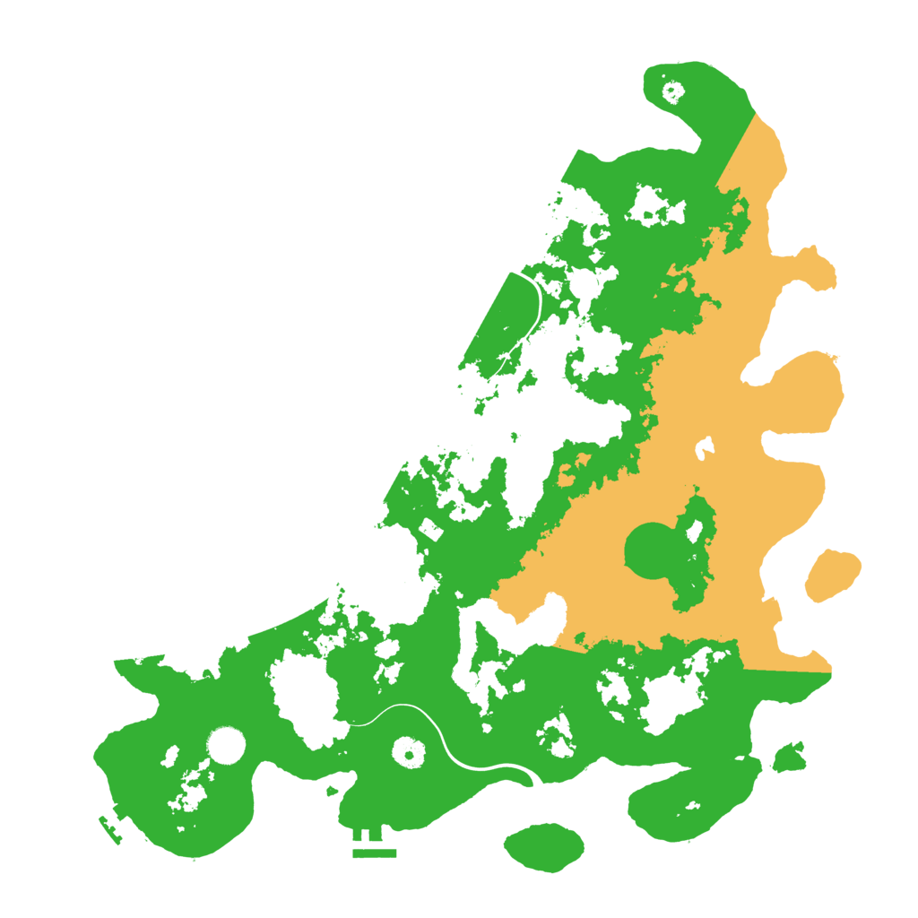 Biome Rust Map: Procedural Map, Size: 4250, Seed: 84646