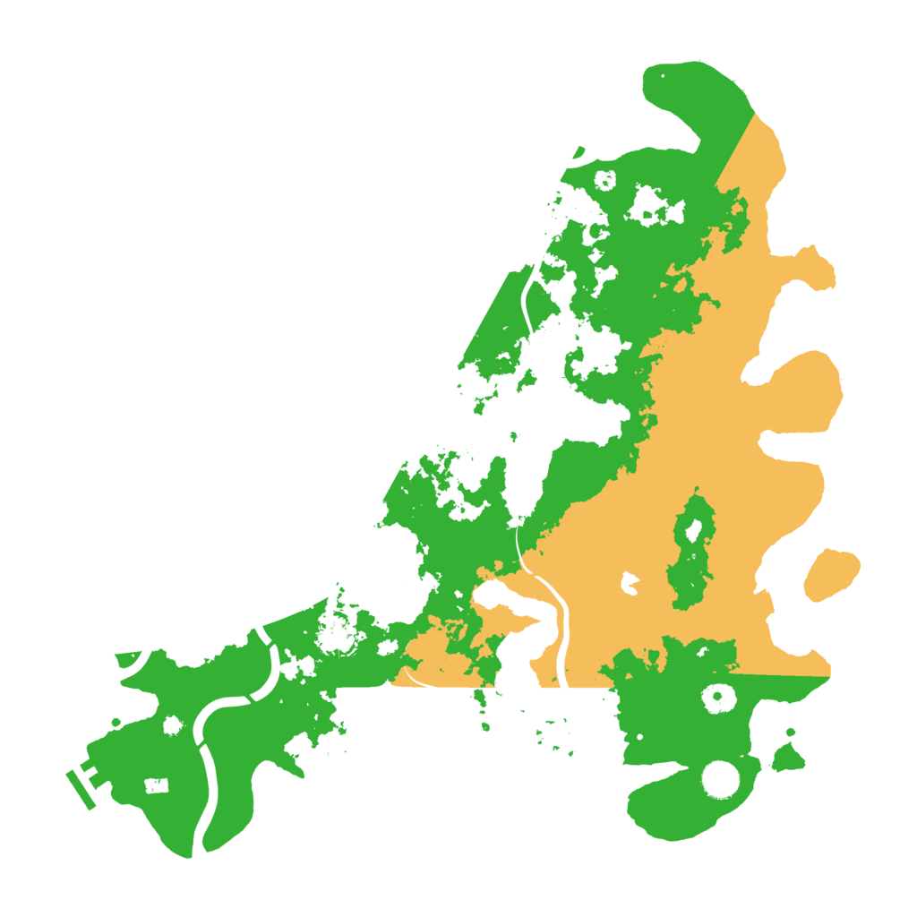 Biome Rust Map: Procedural Map, Size: 4250, Seed: 84646