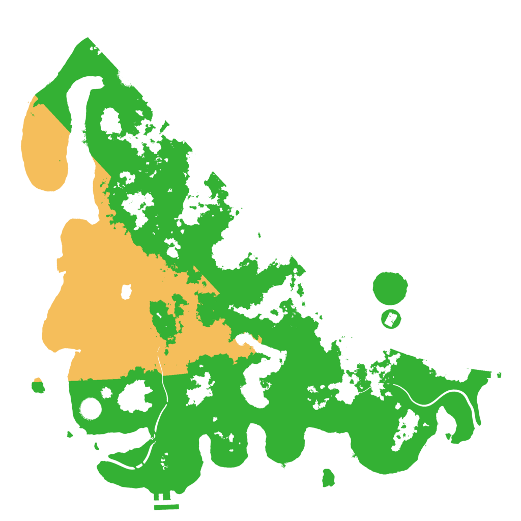 Biome Rust Map: Procedural Map, Size: 4250, Seed: 21112024