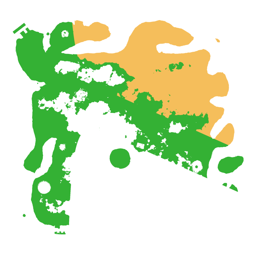 Biome Rust Map: Procedural Map, Size: 3600, Seed: 1004849844