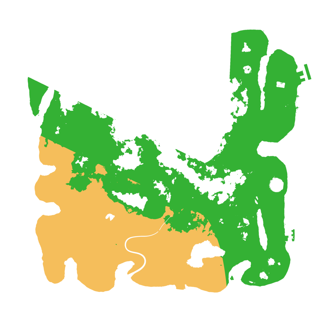 Biome Rust Map: Procedural Map, Size: 4000, Seed: 1585278477