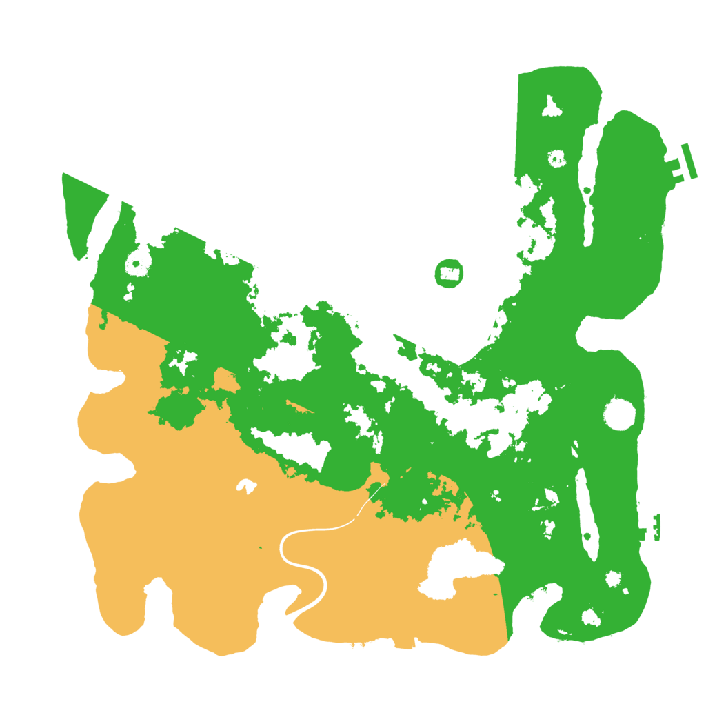 Biome Rust Map: Procedural Map, Size: 4000, Seed: 1585278477
