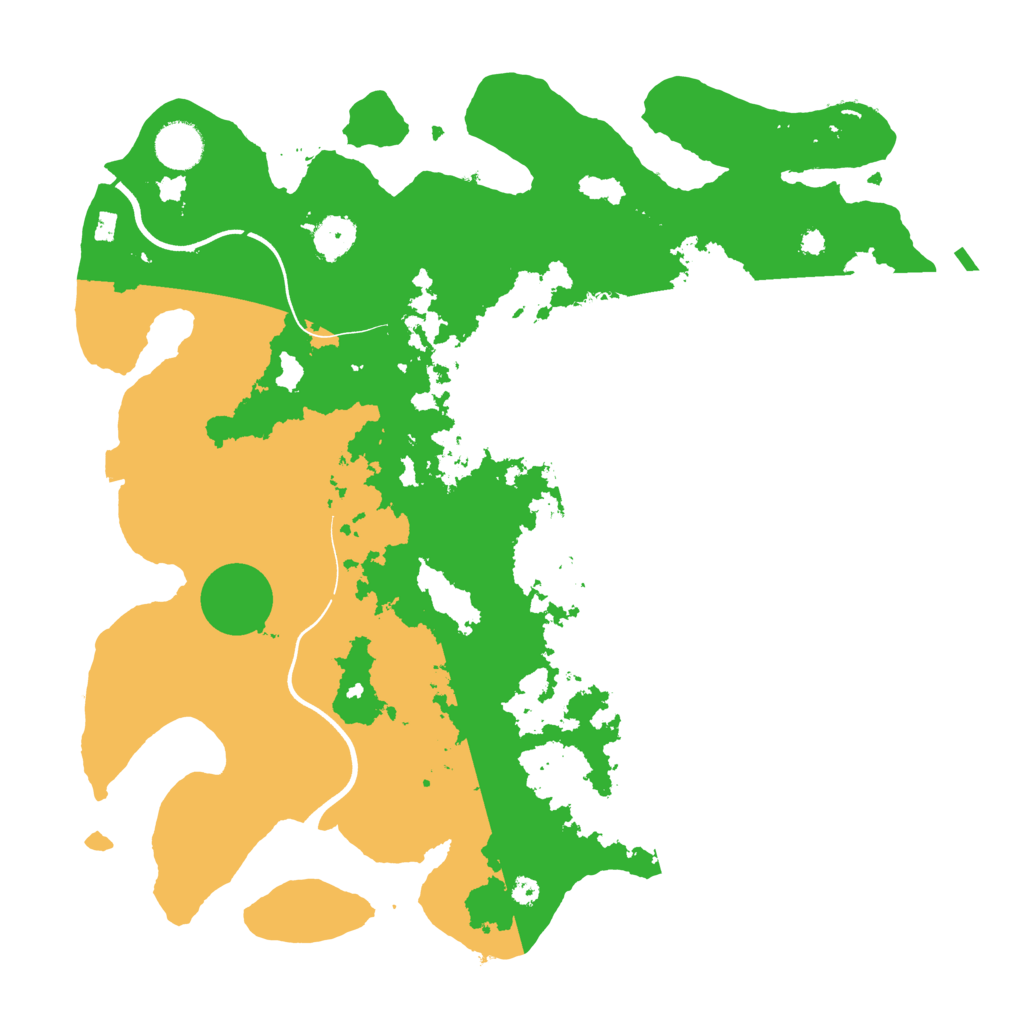 Biome Rust Map: Procedural Map, Size: 3750, Seed: 1772