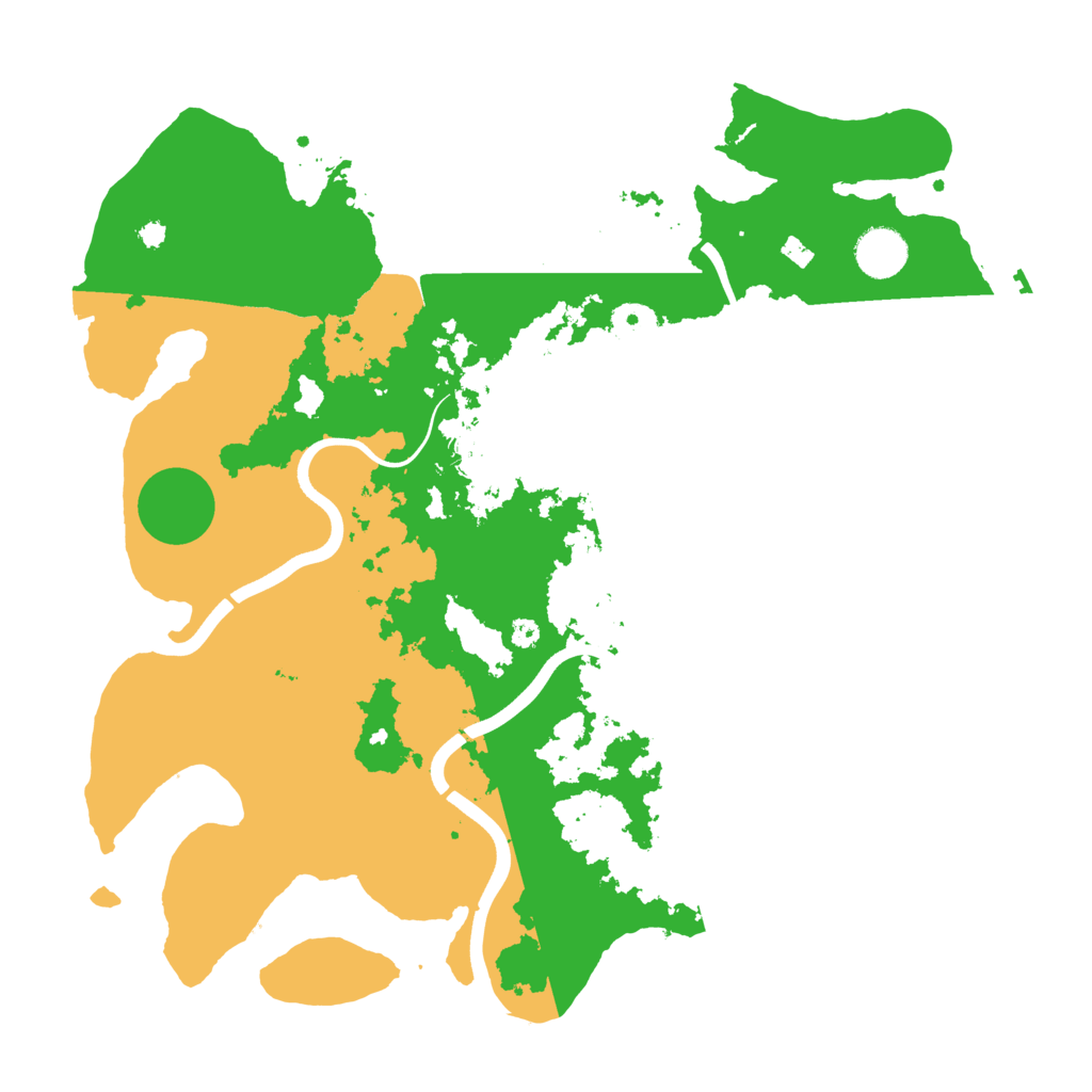 Biome Rust Map: Procedural Map, Size: 3750, Seed: 1772