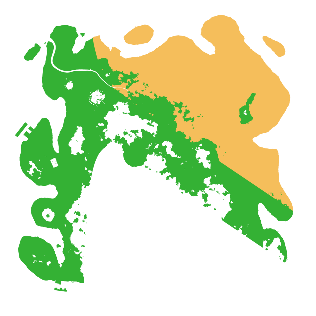 Biome Rust Map: Procedural Map, Size: 3850, Seed: 290604078