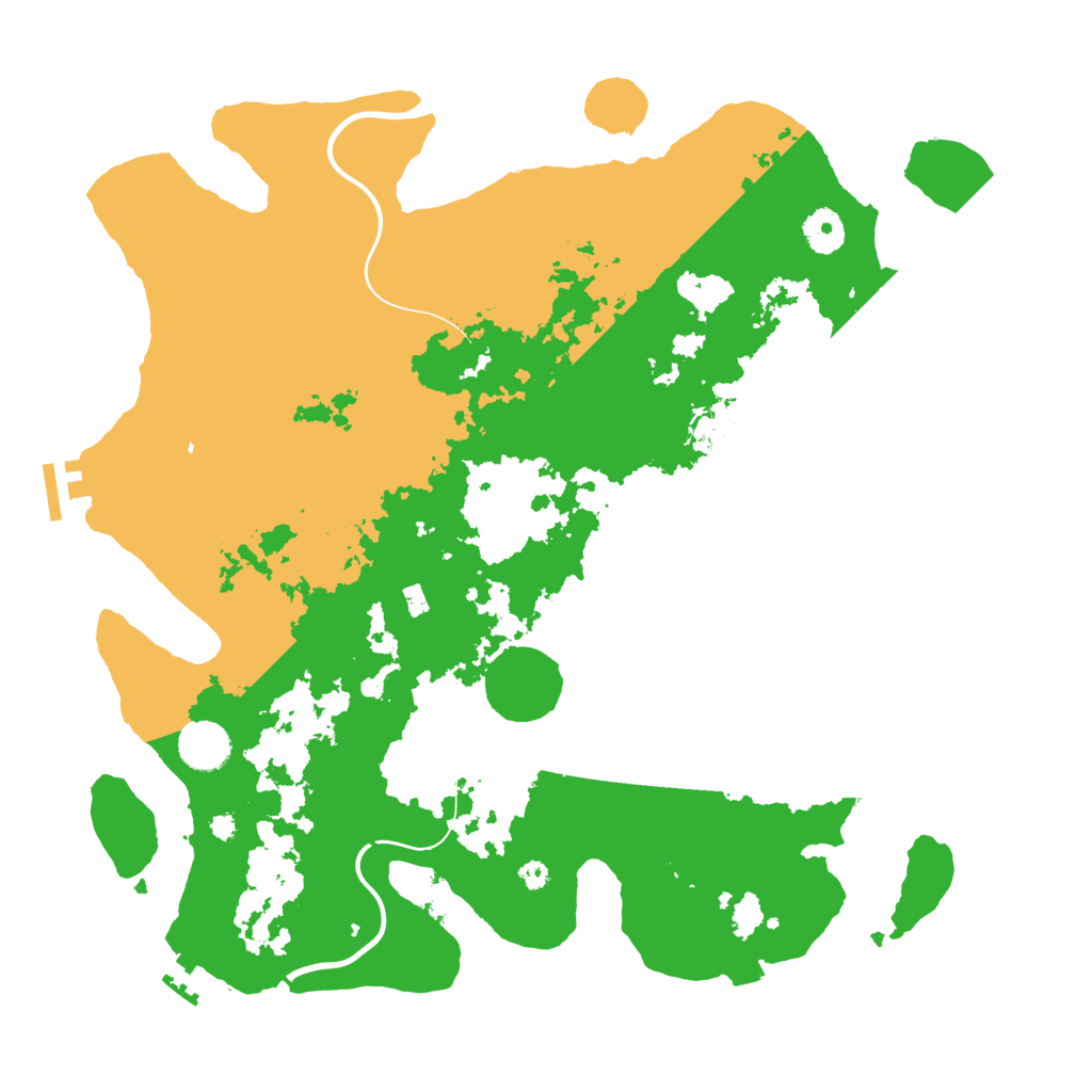 Biome Rust Map: Procedural Map, Size: 3850, Seed: 290604071