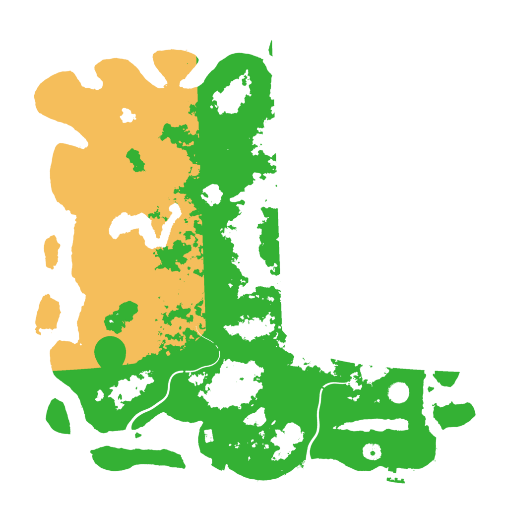 Biome Rust Map: Procedural Map, Size: 4250, Seed: 1999308451