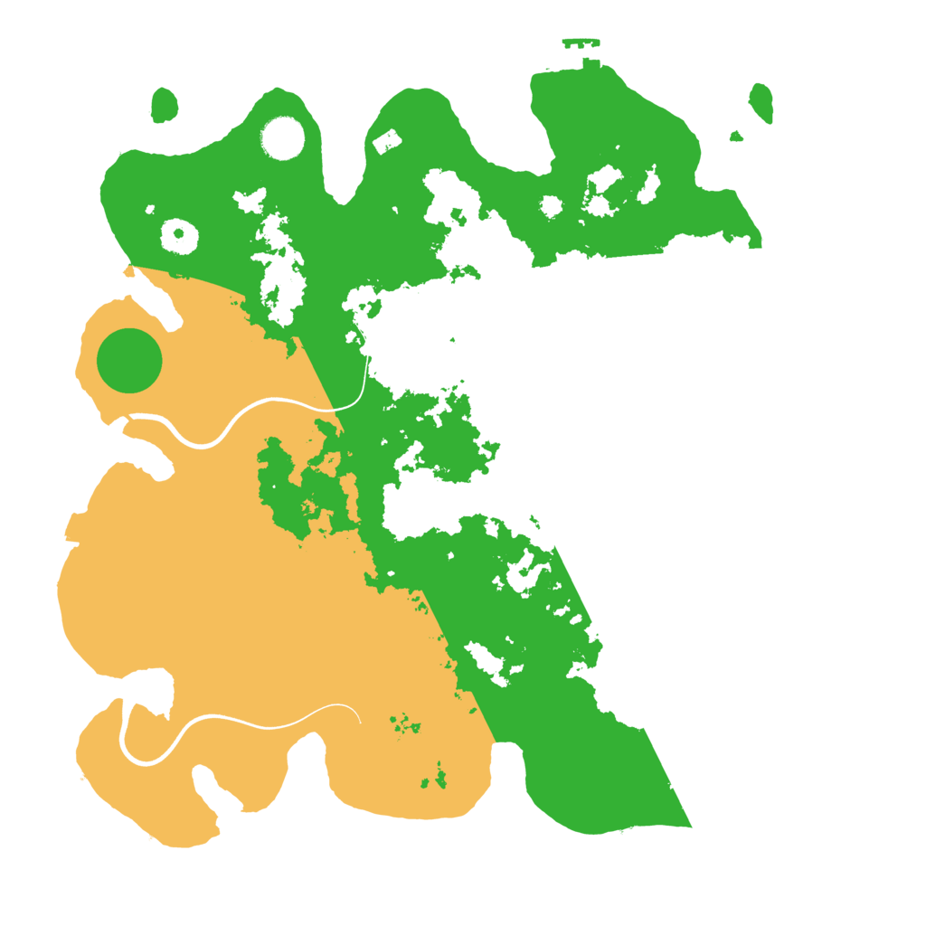 Biome Rust Map: Procedural Map, Size: 3750, Seed: 780064630