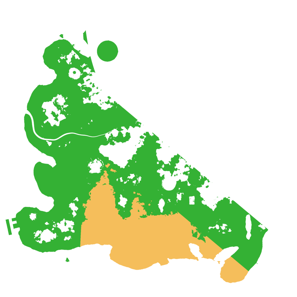 Biome Rust Map: Procedural Map, Size: 3800, Seed: 87021267