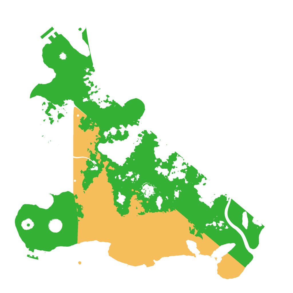 Biome Rust Map: Procedural Map, Size: 3800, Seed: 87021267