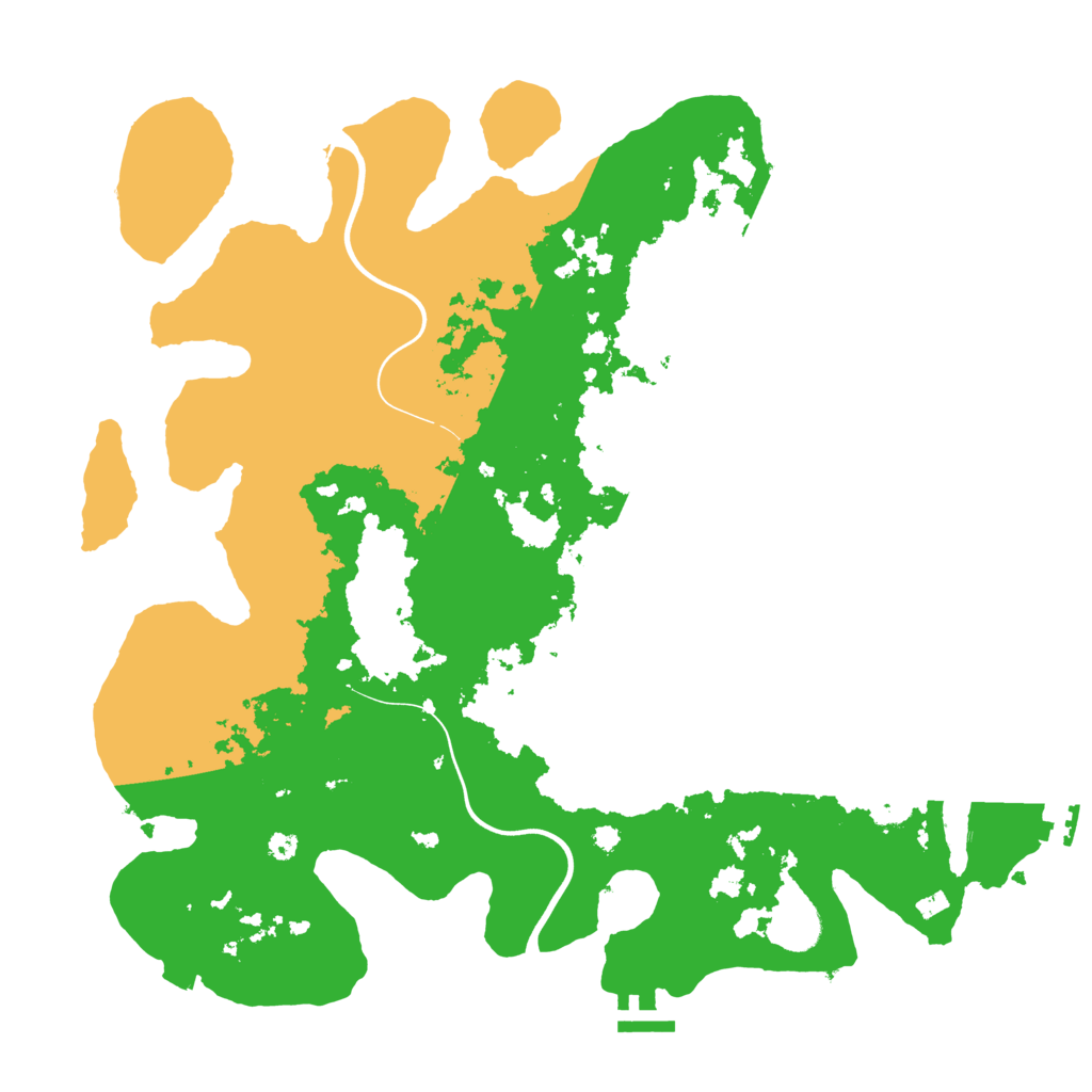 Biome Rust Map: Procedural Map, Size: 3850, Seed: 1282909515