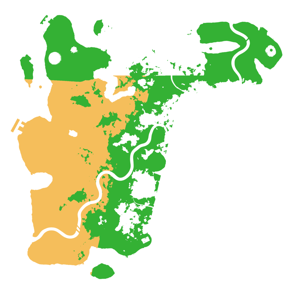 Biome Rust Map: Procedural Map, Size: 4250, Seed: 475314