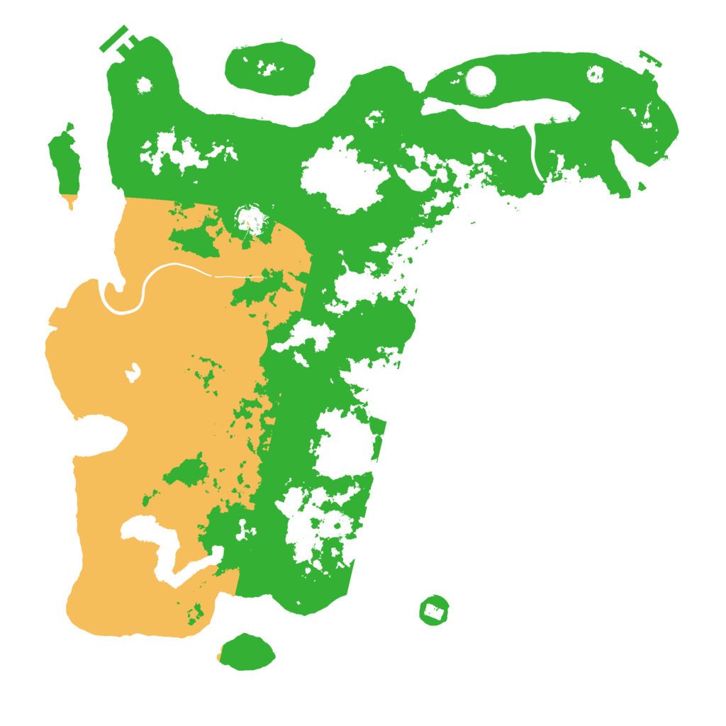 Biome Rust Map: Procedural Map, Size: 4250, Seed: 475314