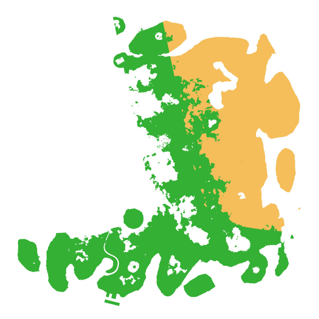 Biome Rust Map: Procedural Map, Size: 4250, Seed: 2110340266