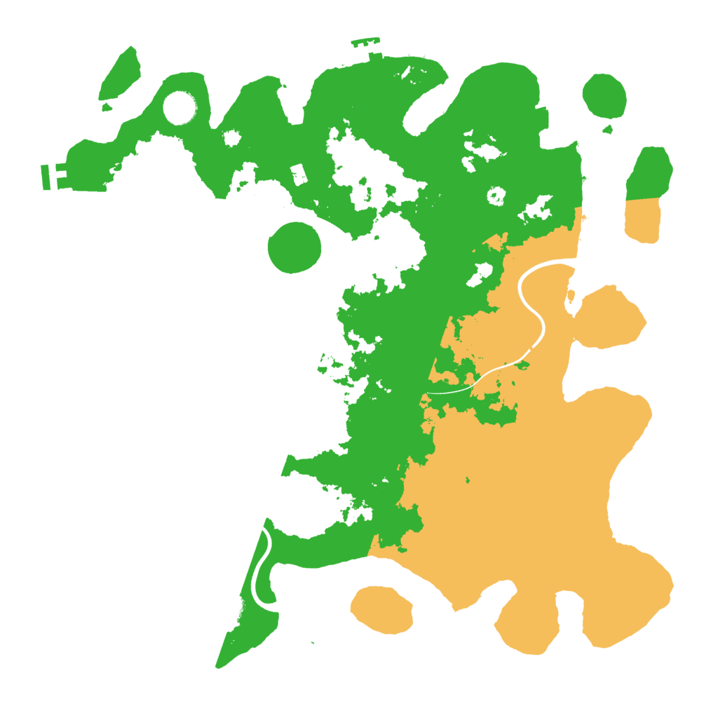 Biome Rust Map: Procedural Map, Size: 3800, Seed: 1130983315