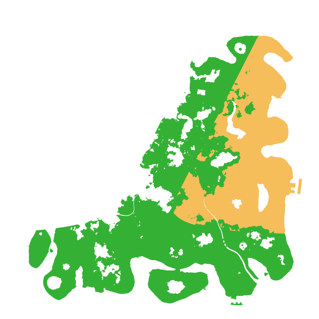 Biome Rust Map: Procedural Map, Size: 4250, Seed: 54825486