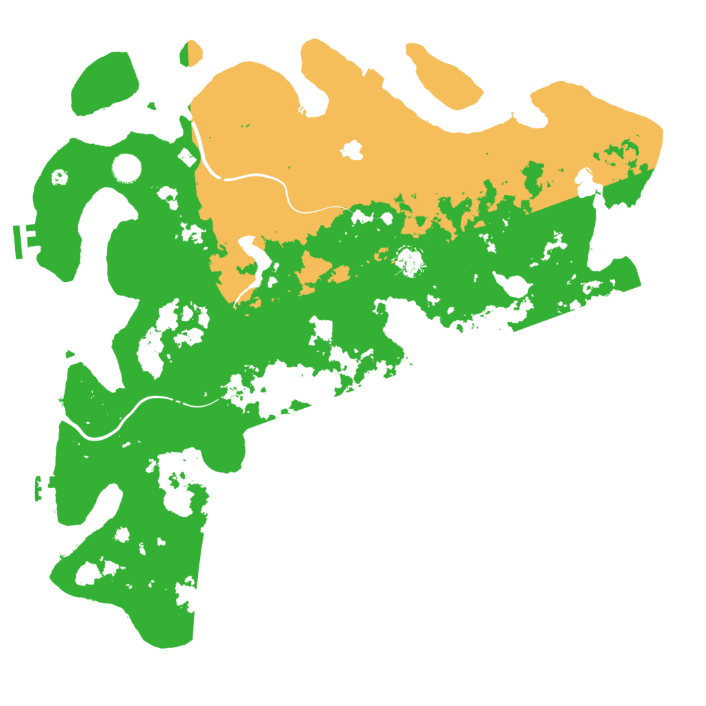 Biome Rust Map: Procedural Map, Size: 4250, Seed: 1343968785