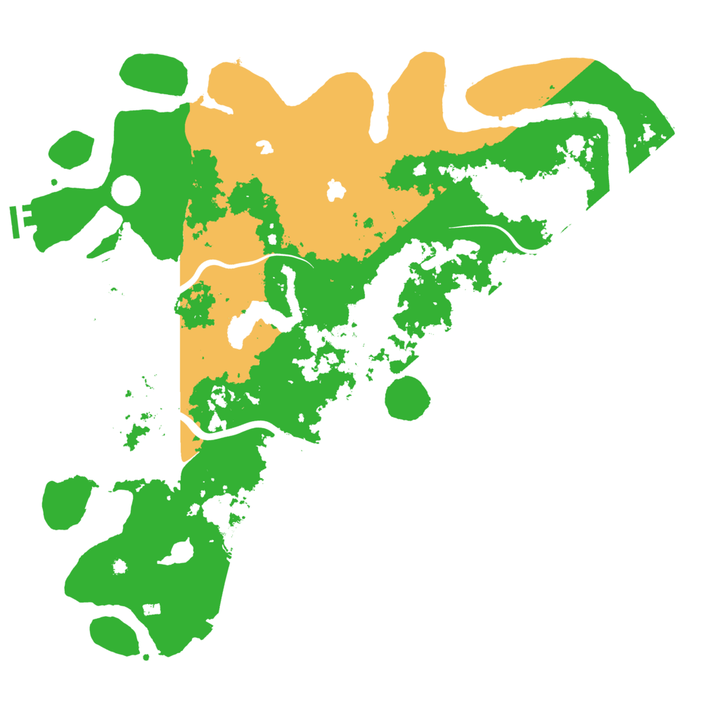 Biome Rust Map: Procedural Map, Size: 4500, Seed: 2049793731