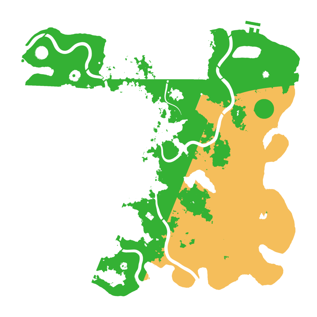 Biome Rust Map: Procedural Map, Size: 4250, Seed: 25433928