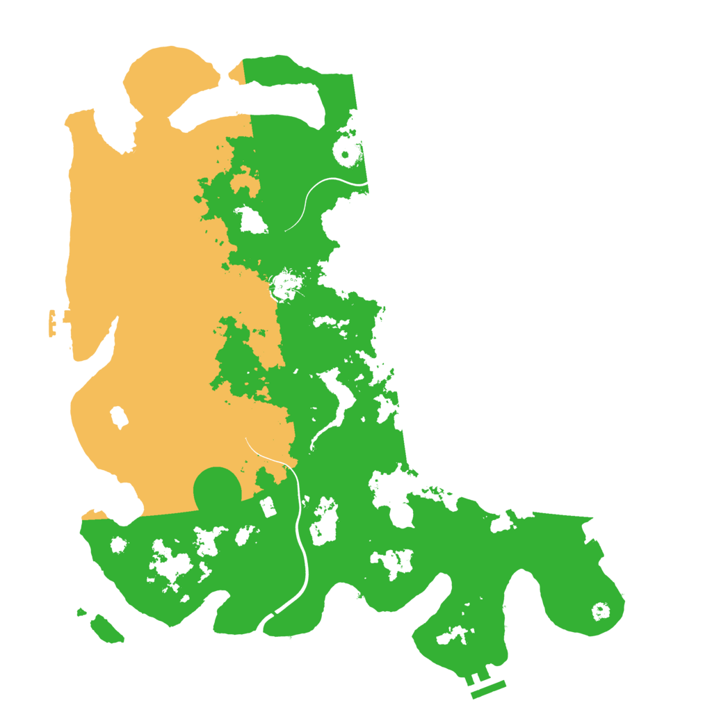 Biome Rust Map: Procedural Map, Size: 4000, Seed: 1577538352