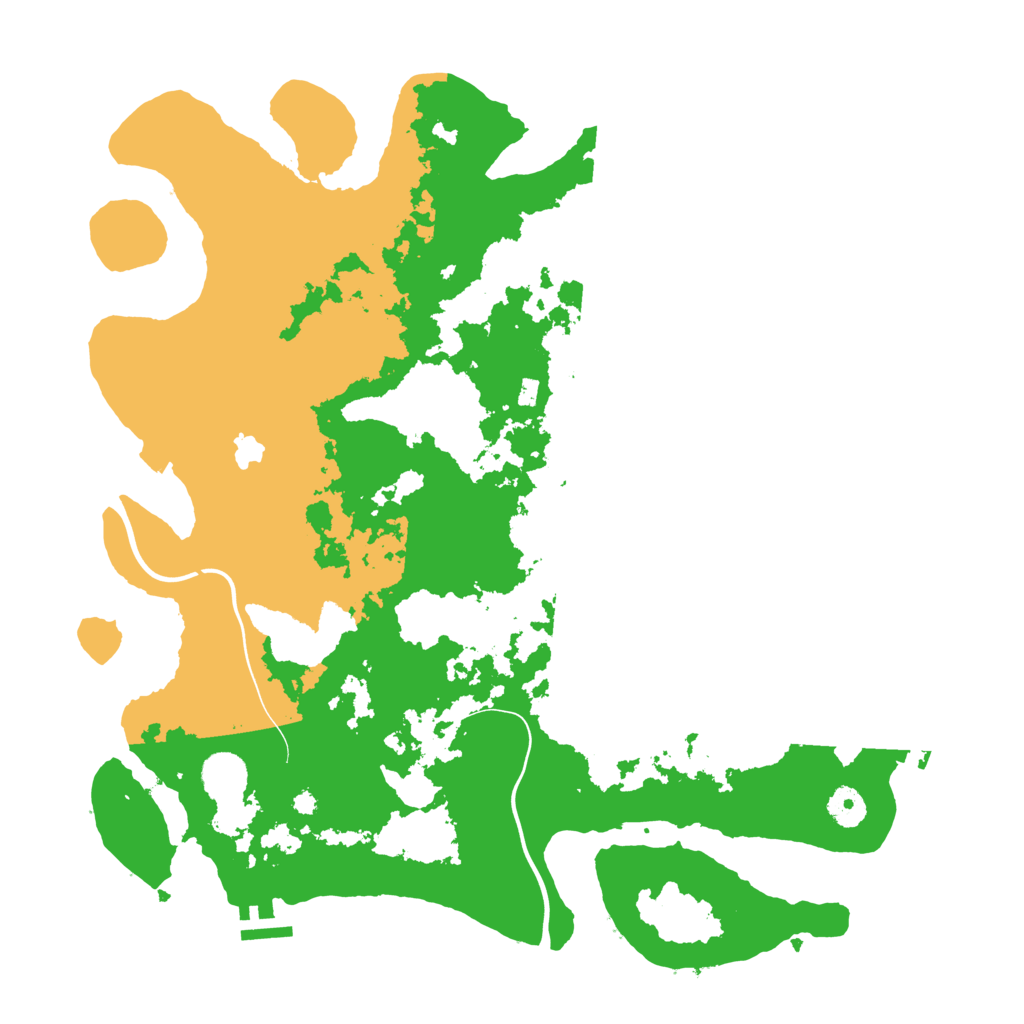 Biome Rust Map: Procedural Map, Size: 4000, Seed: 1032851763