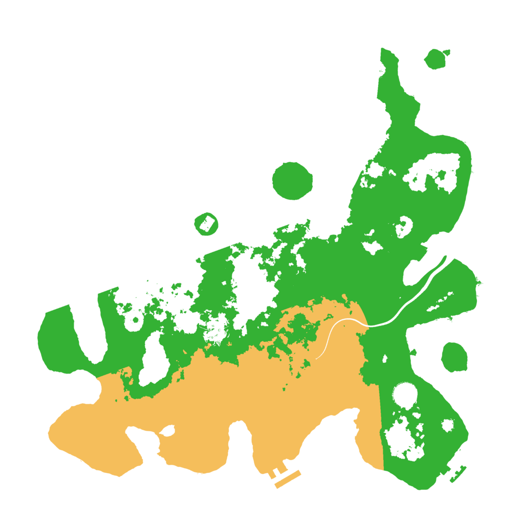 Biome Rust Map: Procedural Map, Size: 3750, Seed: 1558061768