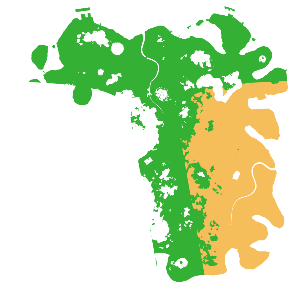 Biome Rust Map: Procedural Map, Size: 4250, Seed: 25337