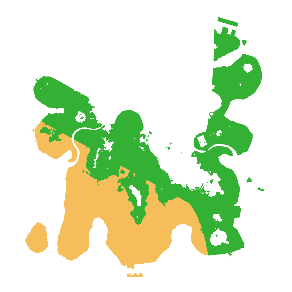 Biome Rust Map: Procedural Map, Size: 2850, Seed: 46648