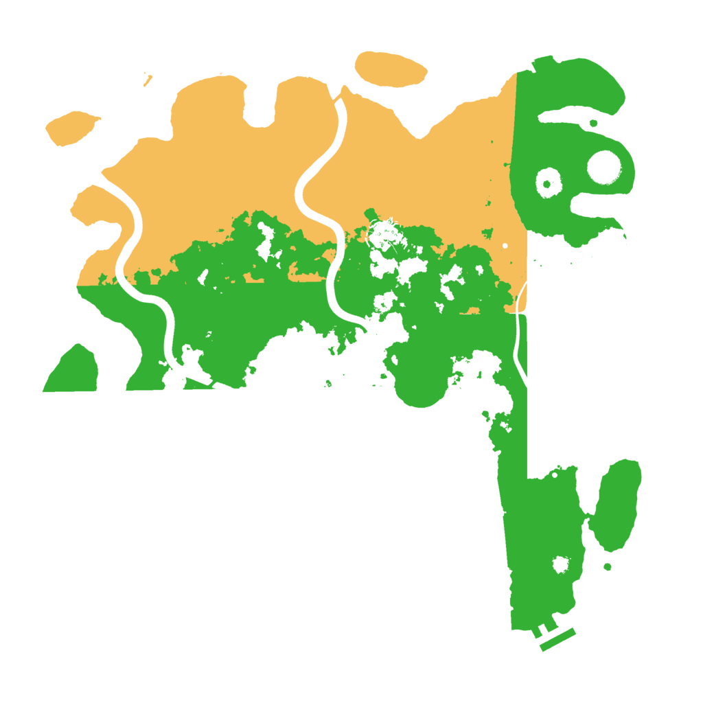 Biome Rust Map: Procedural Map, Size: 3750, Seed: 1116941275