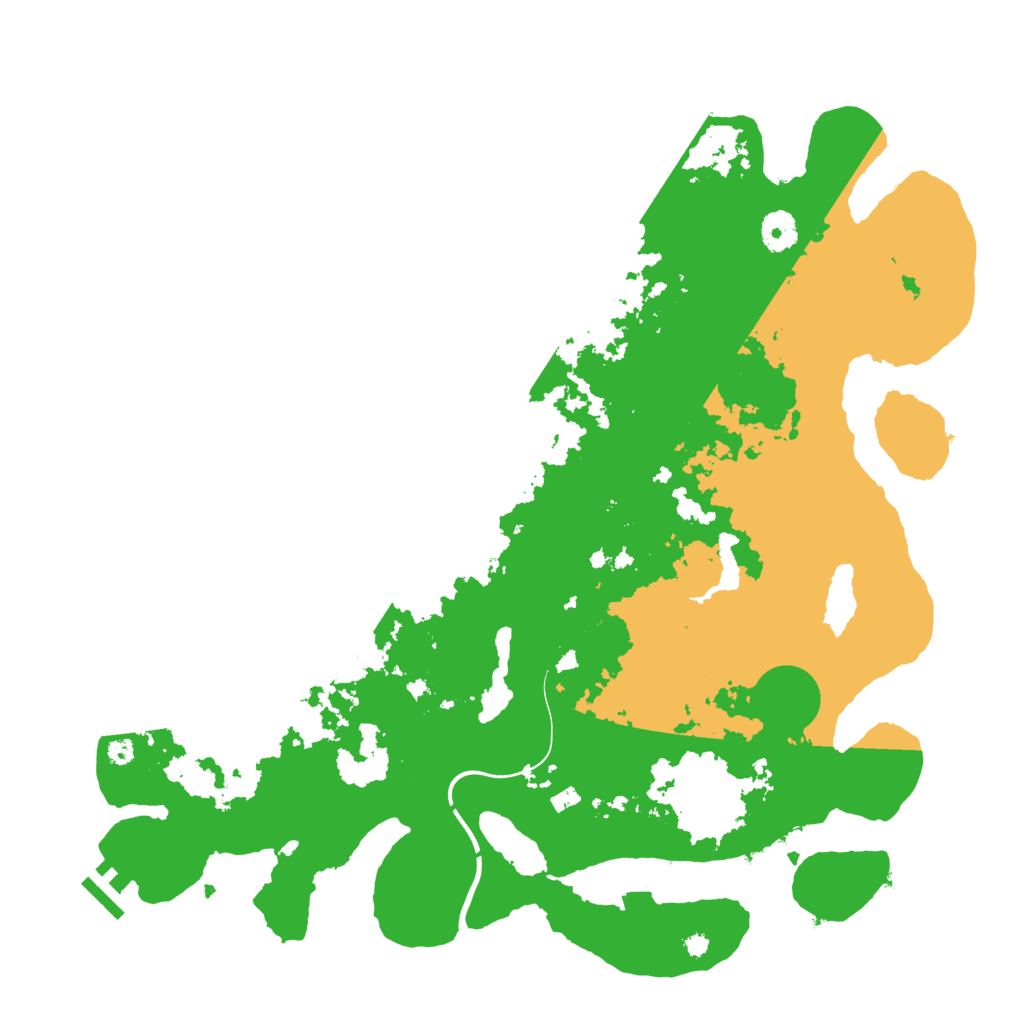 Biome Rust Map: Procedural Map, Size: 4000, Seed: 539901146