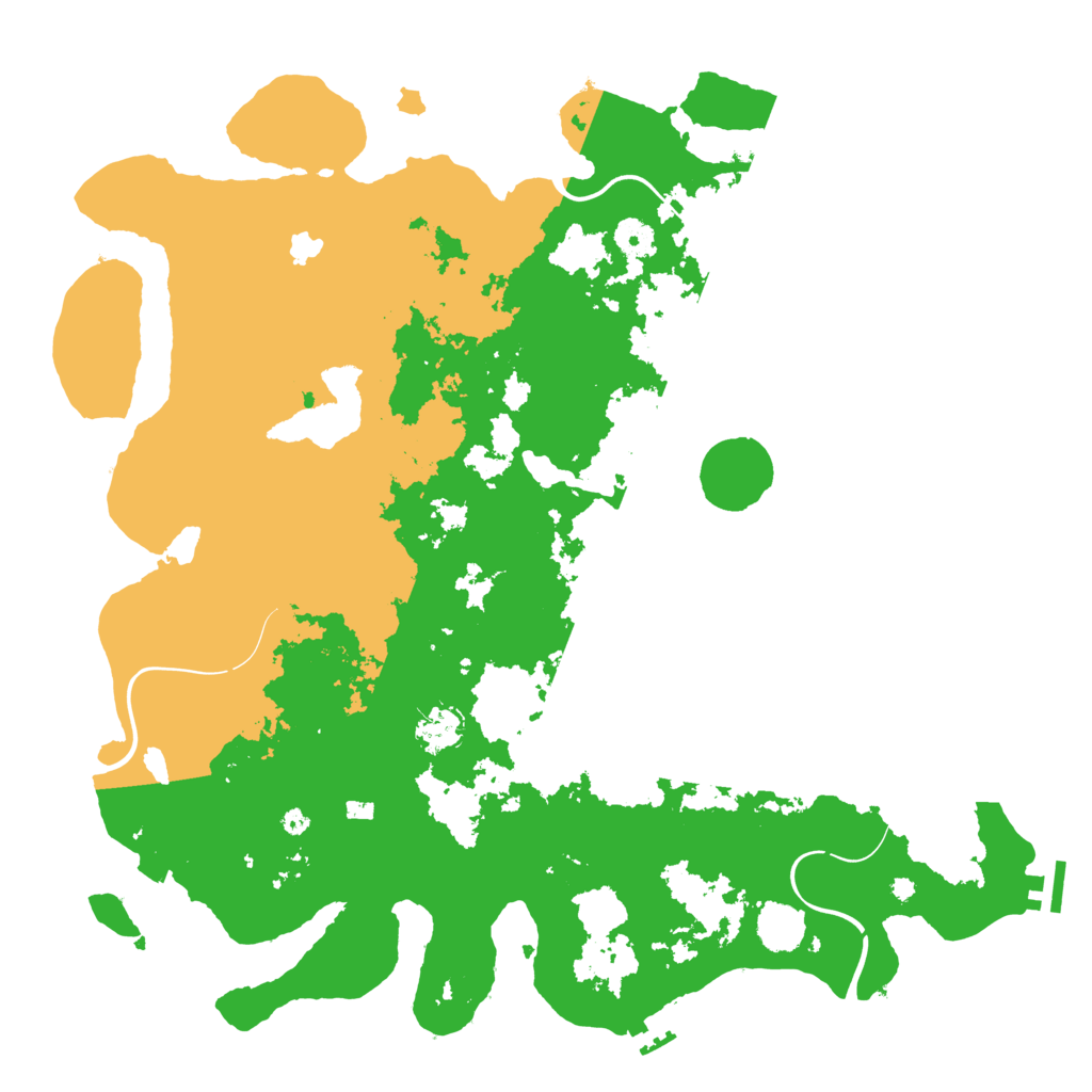 Biome Rust Map: Procedural Map, Size: 4250, Seed: 823846872