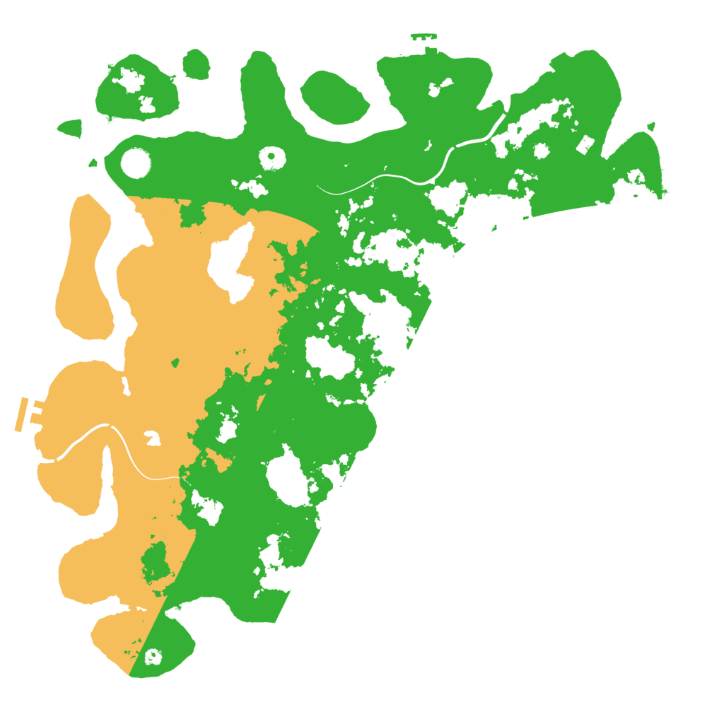 Biome Rust Map: Procedural Map, Size: 4250, Seed: 767265479