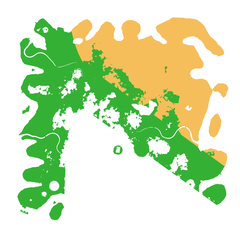 Biome Rust Map: Procedural Map, Size: 4250, Seed: 878971354