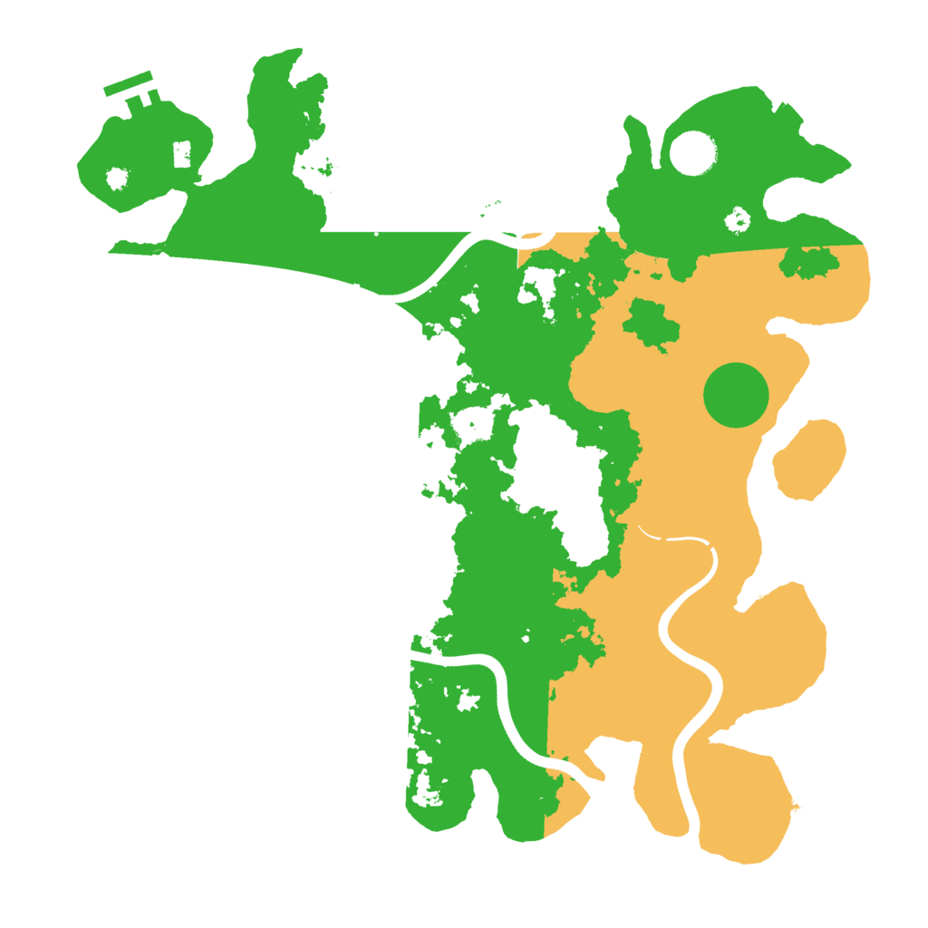 Biome Rust Map: Procedural Map, Size: 3750, Seed: 473987982